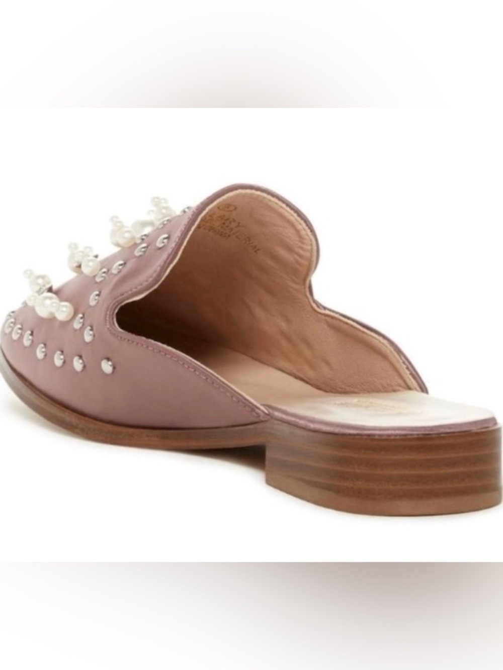 CATHERINE MALANDRINO Pillary Pearl & Crystal Slip-On Mule - Picture 5 of 9